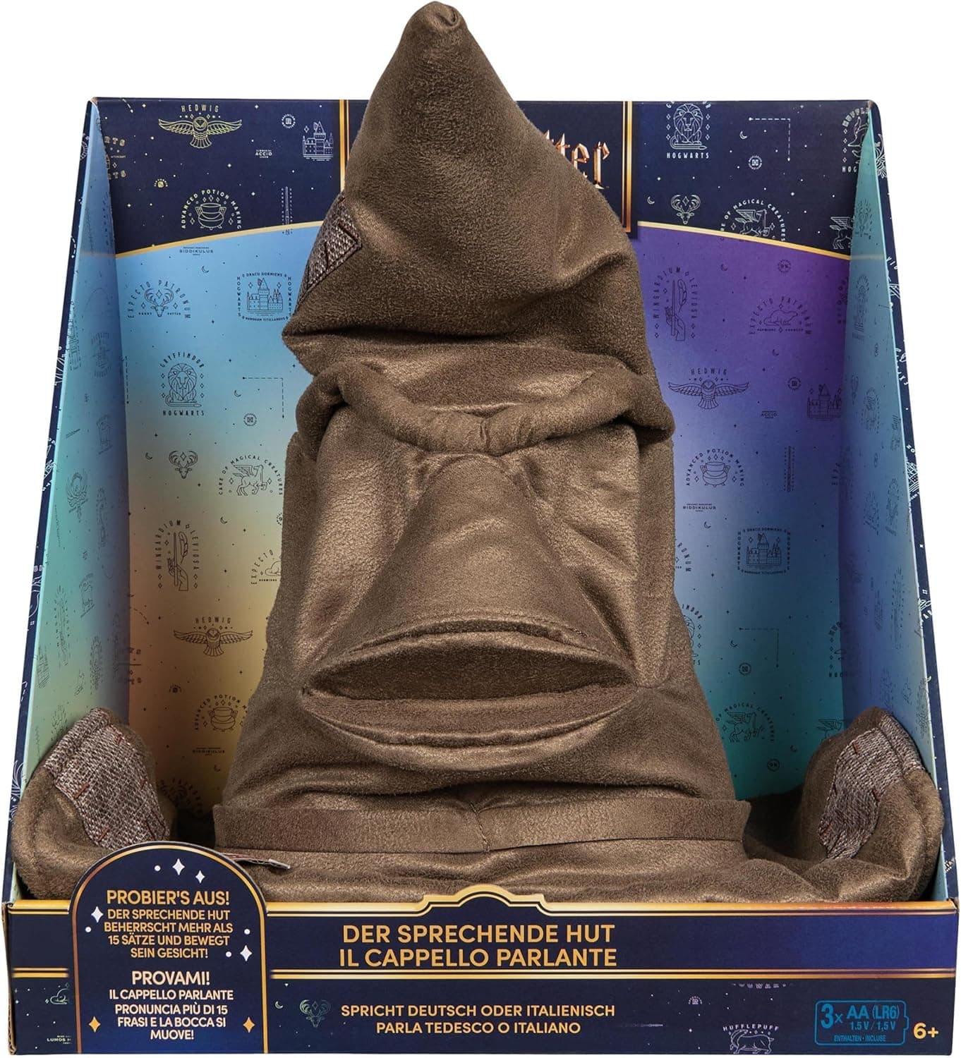 Harry Potter - Interaktiver Sprechender Hut mit Sound