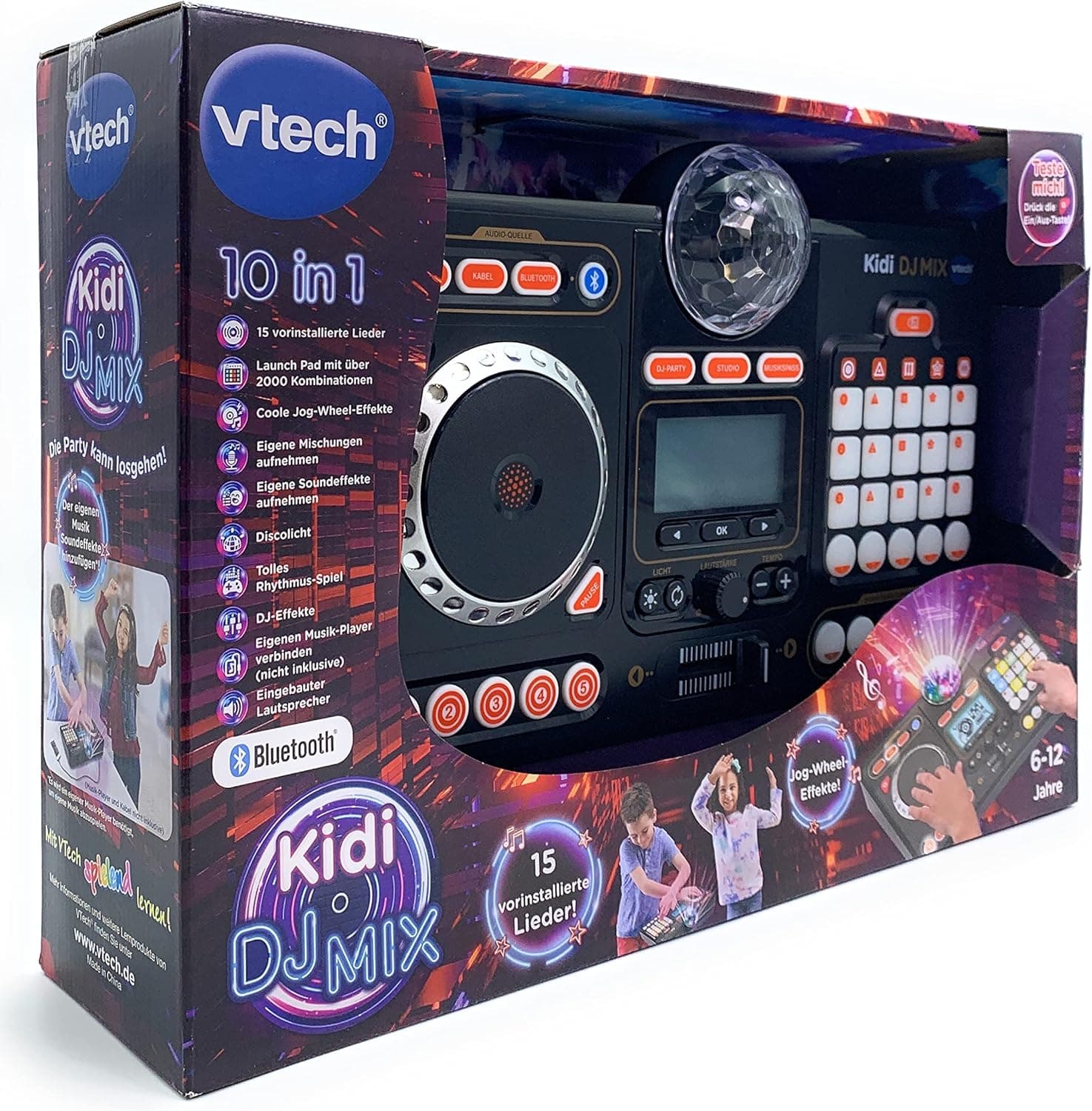VTech Kidi DJ Mix – 10-in-1 DJ-Mischpult mit Jog-Wheel und vielen Effekten – Bild 2