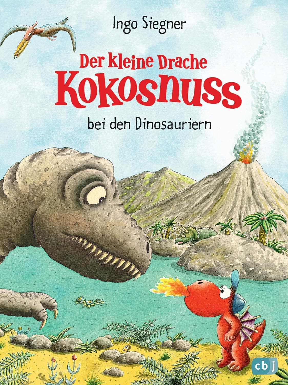 Der kleine Drache Kokosnuss bei den Dinosauriern : Ein drachenstarkes Urzeitabenteuer für Kinder ab 5 Jahren