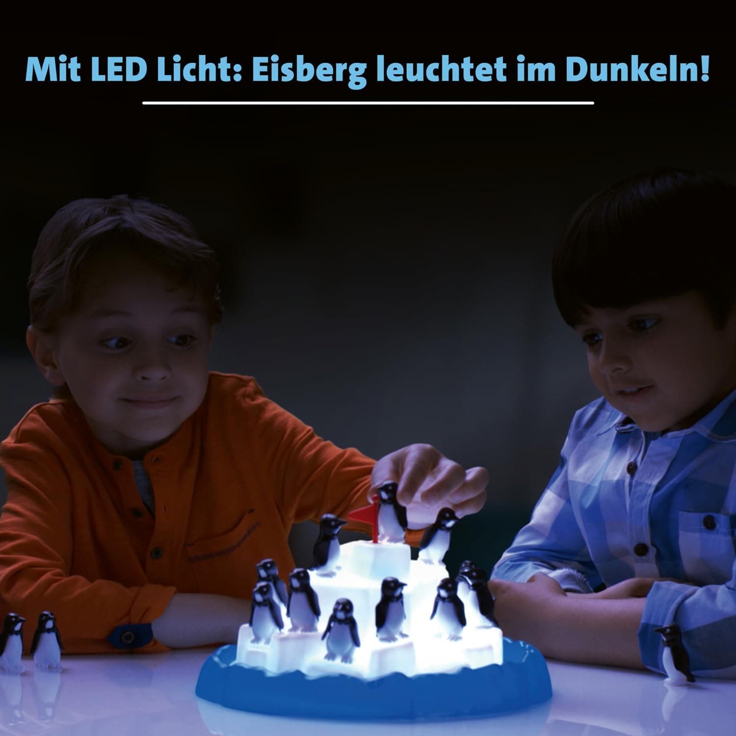 Ravensburger - Plitsch Platsch Pinguin - großer Spielspaß mit Geschicklichkeitsfaktor für Kinder und Erwachsene – Bild 3