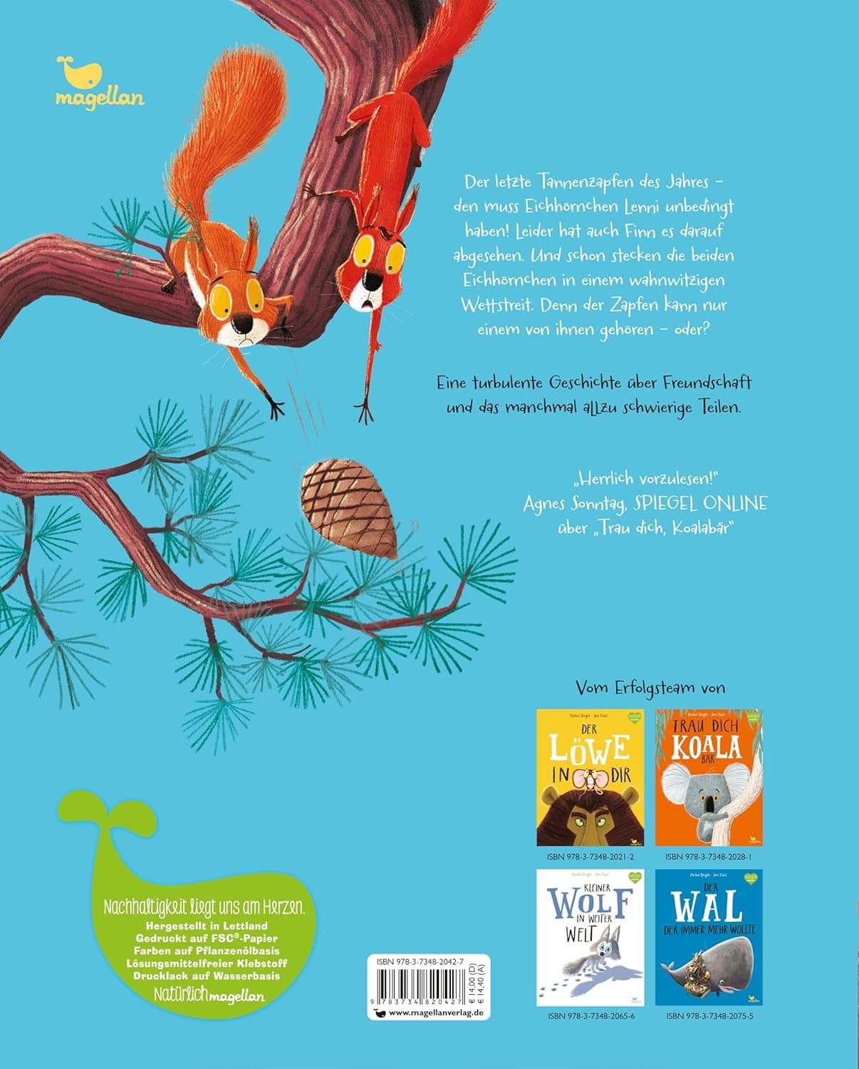 Die Streithörnchen: Ein herbstliches Vorleseabenteuer über eine kleine Nuss und den Beginn einer Freundschaft – Bild 2